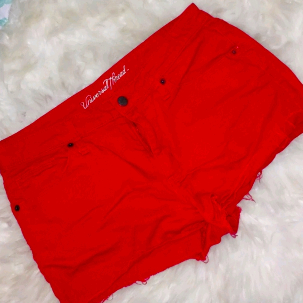 Universal Thread Hi-Rise Shorties Jean Shorts